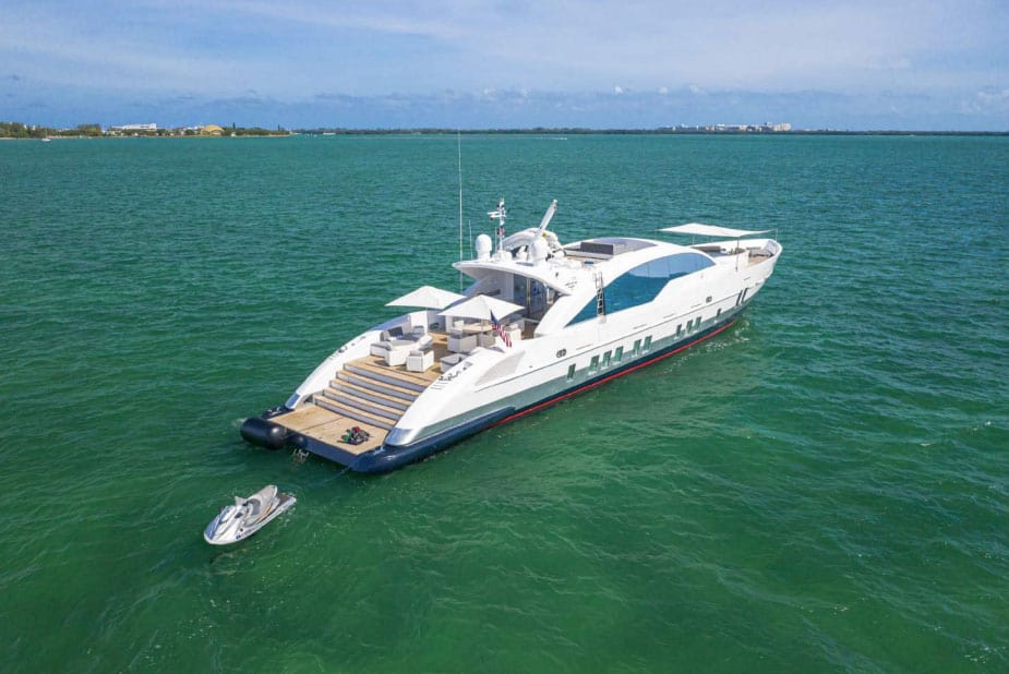 120’ Tecnoma rental in Miami